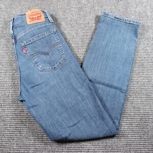 Levi’s 724 High Rise Straight Women’s Jeans W27 L30 Medium Blue